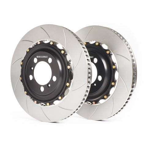 GiroDisc 2012+ Tesla Model S Slotted Rear Rotors