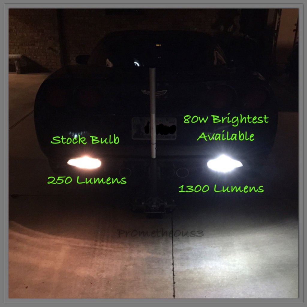 2005-2013 C6 CORVETTE LED REVERSE LIGHTS - BRIGHTEST AVAILABLE!!