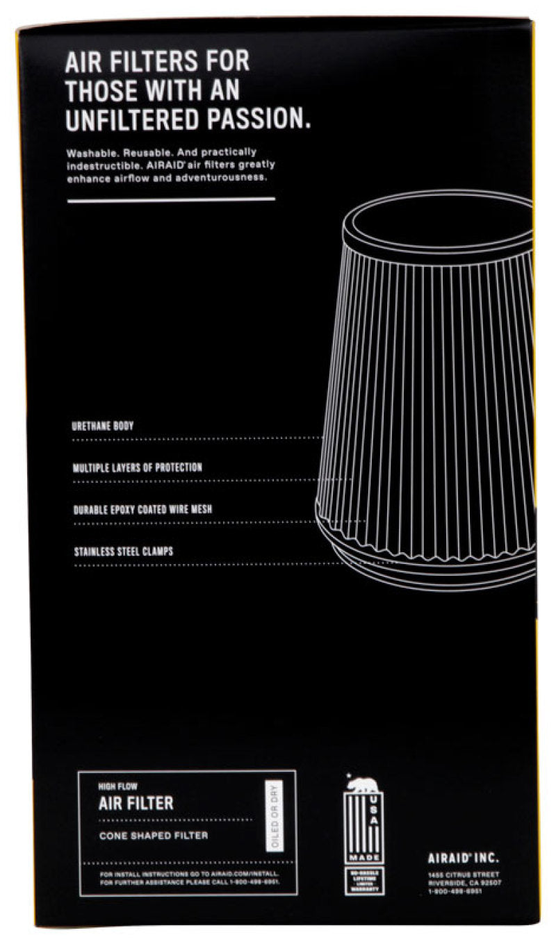 Airaid Universal Air Filter - Cone 4 x 6 x 4 5/8 x 9