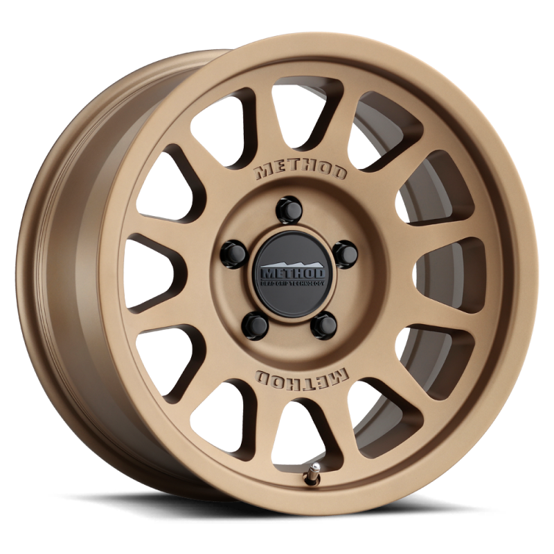 Method MR703 17x7.5 +50mm Offset 5x130 78.1mm CB Method Bronze Wheel