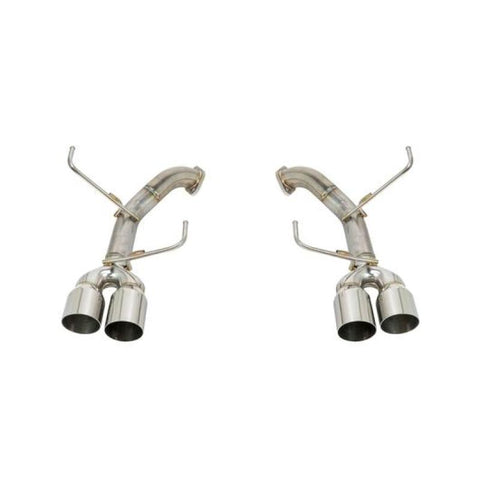 Remark 11-14 Subaru WRX/STI GR (GV) Sedan Axle Back Exhaust w/Stainless Steel Single Wall Tip