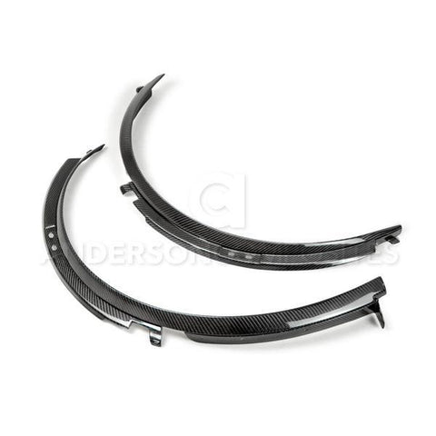 2014-2018 CORVETTE C7 CARBON FIBER FRONT FENDER EXTENSIONS (Z06)