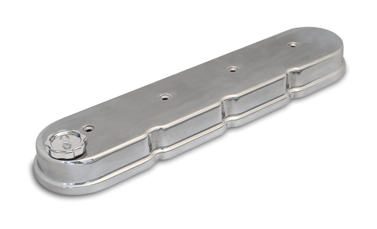 CHEVY LS CAST ALUMINUM VALVE COVERS, SMOOTH