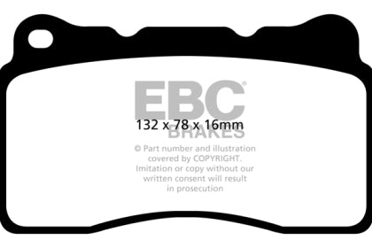 Corvette EBC Bluestuff Brake Pad Sets