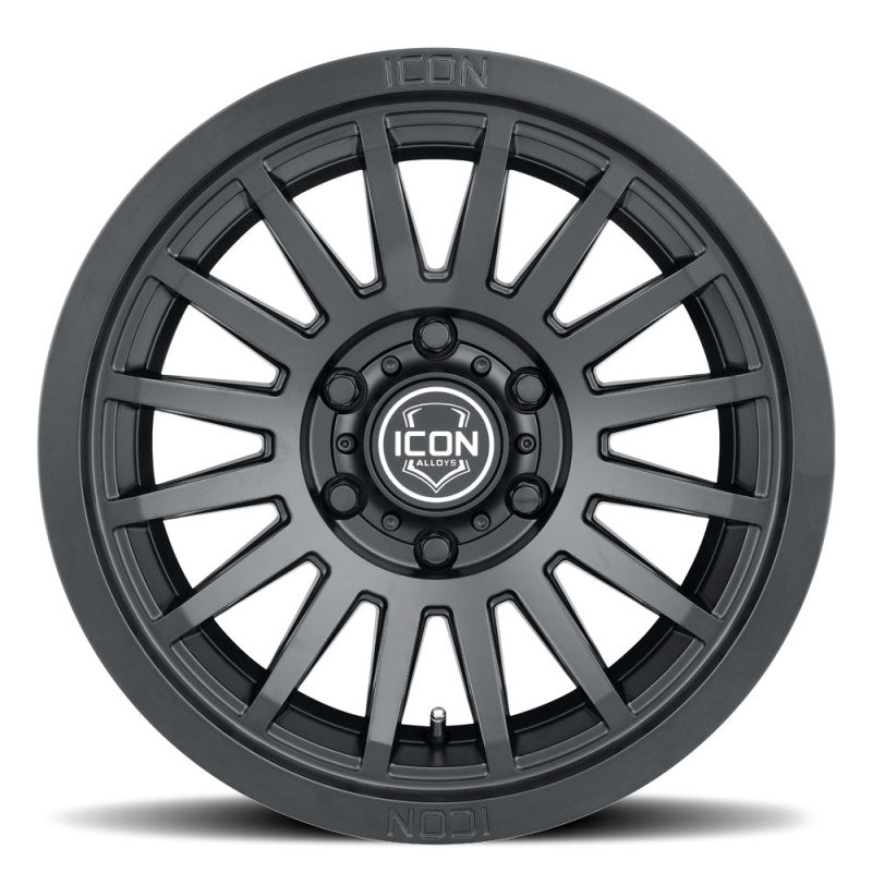 ICON Recon SLX 17x8.5 5x5.5 BP 0mm Offset 4.75in BS 77.9mm Bore Satin Black Wheel