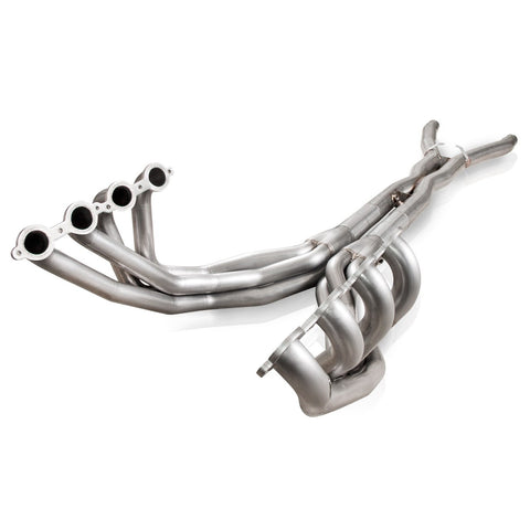 2009-2013 C6 CORVETTE HEADERS: 1-7/8" WITH OFF-ROAD PIPES, STAINLESS WORKS